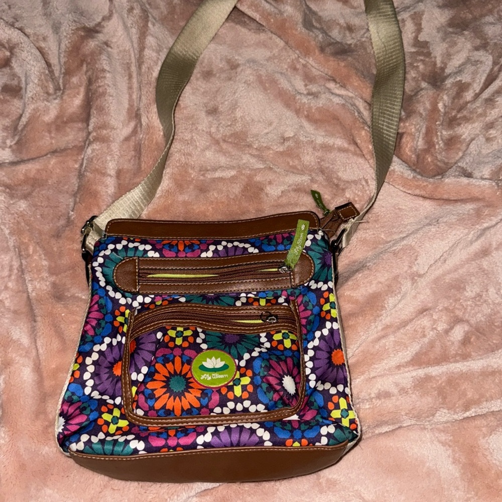 Lilly Bloom multicolored purse